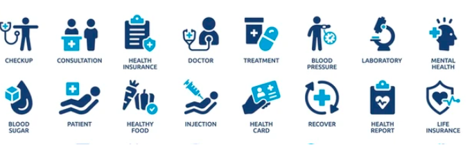 Caregiver assisting patient